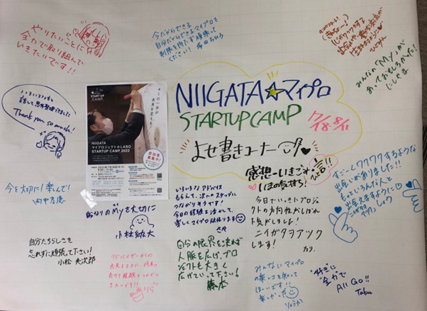 【活動レポート】「NIIGATAマイプロジェクト☆LABO STARTUP」を開催しました！@NTT東日本新潟支店プラザビルキャンピングオフィ4＆オンライン画像16【活動レポート】「NIIGATAマイプロジェクト☆LABO STARTUP」を開催しました！@NTT東日本新潟支店プラザビルキャンピングオフィ4＆オンライン画像17